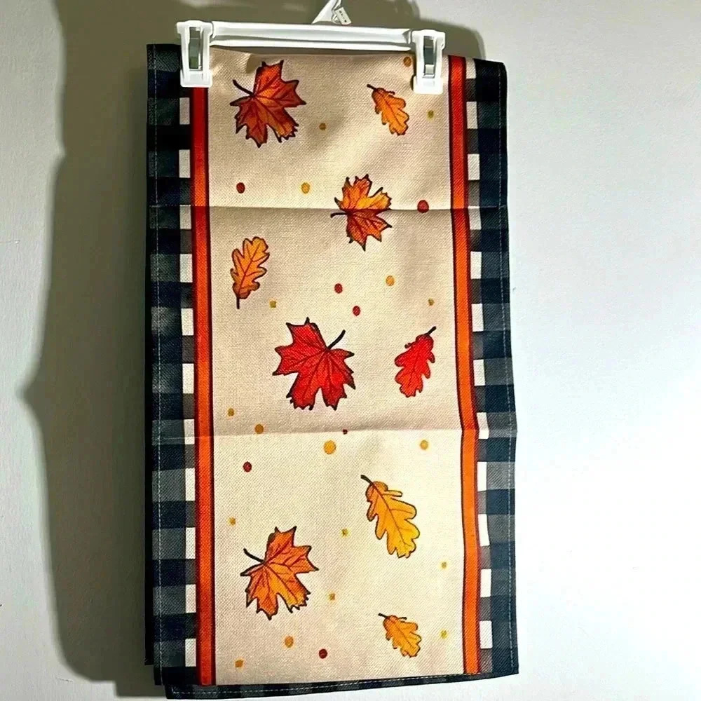 ๐ Fall Christian Themed Table Runner - Picture 3 of 3